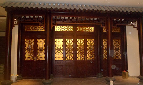 延边朝鲜族传统仿古门窗浮雕技术制作方法