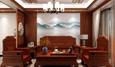 延边朝鲜族如何装饰中式风格客厅？
